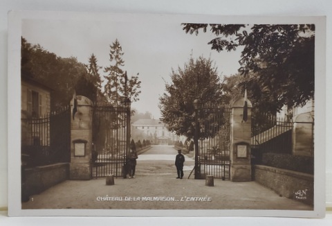 CHATEAU DE LA MALMAISON , L 'ENTREE , CARTE POSTALA , 1929