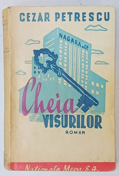 CHEIA VISURILOR , roman de CEZAR PETRESCU , 1945