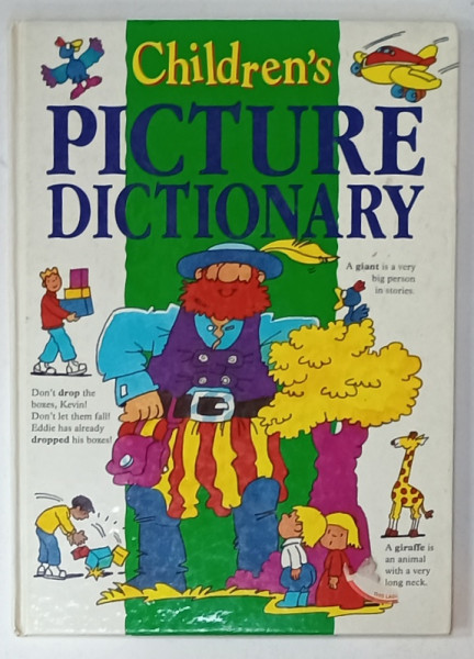 CHILDREN 'S PICTURE DICTIONARY by COLIN CLARK , illustrated by TERRY BURTON , 1995