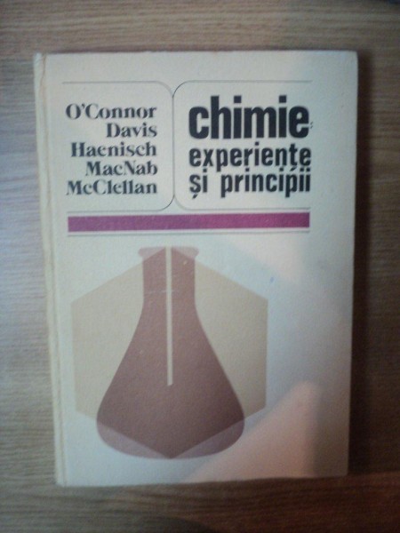 CHIMIE : EXPERIENTE SI PRINCIPII de A.L. MCCLELLAN ... PAUL R. O'CONNOR , 1983