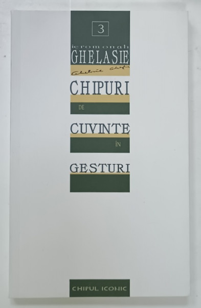 CHIPURI DE CUVINTE IN GESTURI de IEROMONAH GHELASIE , 2024