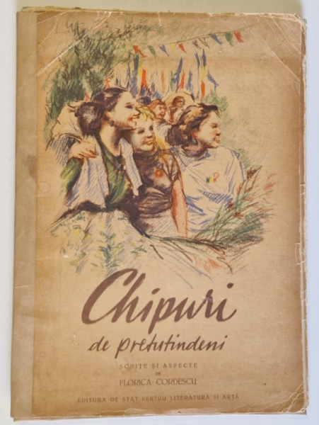 CHIPURI DE PRETUTINDENI. SCHITE SI ASPECTE de FLORICA CORDESCU (MAPA CU 34 PLANSE)