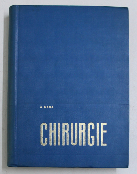 CHIRURGIE de A. NANA , 1965