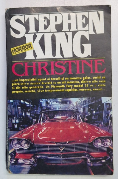 CHRISTINE de STEPHEN KING , 1994