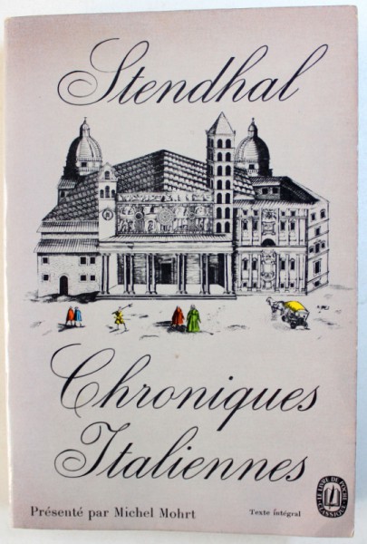 CHRONIQUES ITALIENNES par STENDHAL , 1964