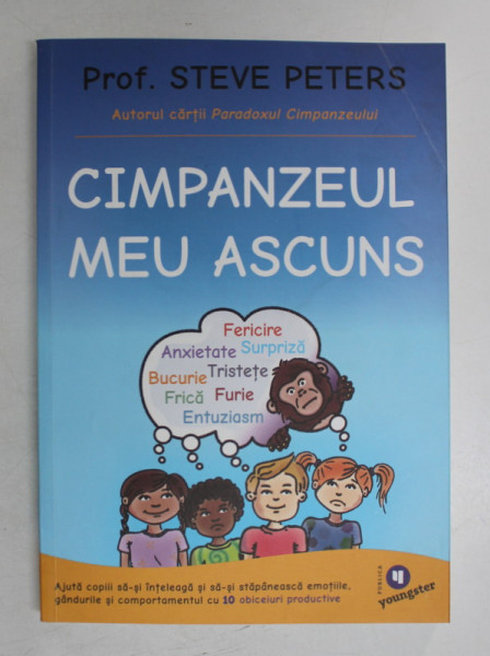 CIMPANZEUL MEU ASCUNS de STEVE PETERS , 2021