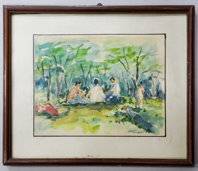 Cina in Padure la Iarba Verde - Maria Proca Jinga, 1996