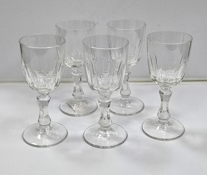 Cinci pahare pentru servit bauturi aperitive, Secol XX