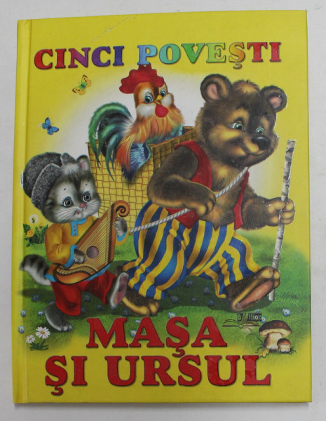 CINCI POVESTI - MASA SI URSUL , ilustratii de IGOR PRIHODKIN , 2011