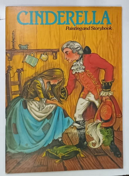 CINDERELLA , PAINTING AND STORYBOOK , ANII '70