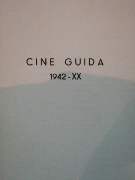 CINE GUIDA 1942-XX