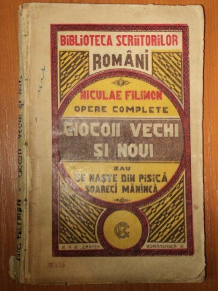 CIOCOII VECHI SI NOUI SAU ''CE NASTE DIN PISICA, SOARECI MANANCA''! de NICULAE FILIMON  EDITIA A 3 A