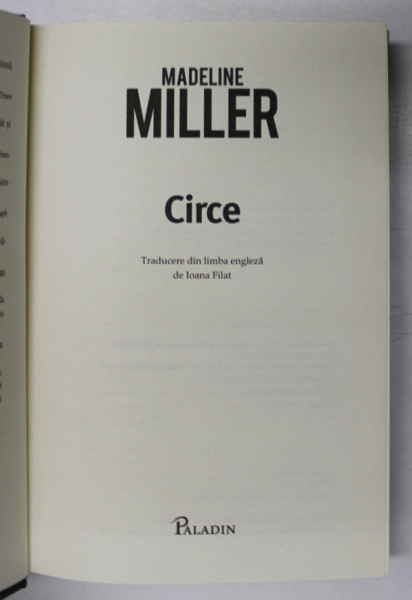 CIRCE de MADELINE MILLER , 2019