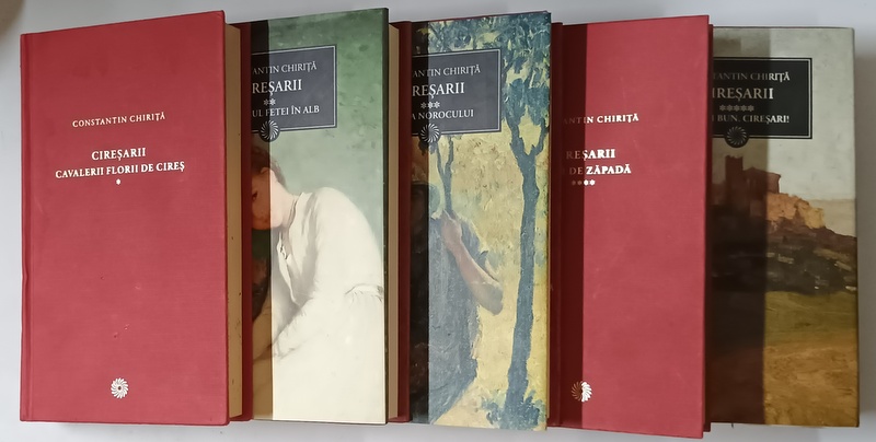 CIRESARII , VOLUMELE I - V de CONSTANTIN CHIRITA , 2010 *VOLUMELE I SI IV MINIMA UZURA