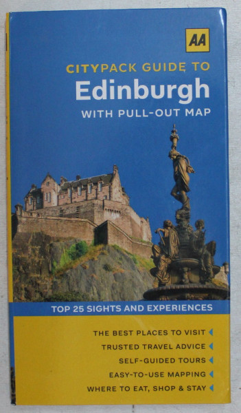 CITYPACK GUIDE TO EDINBURGH WITH PULL - OUT MAP , TOP 25 SIGHTS AND EXPERIENCES , 2016