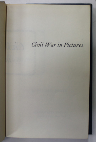 CIVIL WAR IN PICTURES by  FLETCHER PRATT , 1955