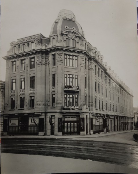 CLADIRE SEDIU BANCA "THE BANK OF ROUMANIA" - FOTOGRAFIE ORIGINALA