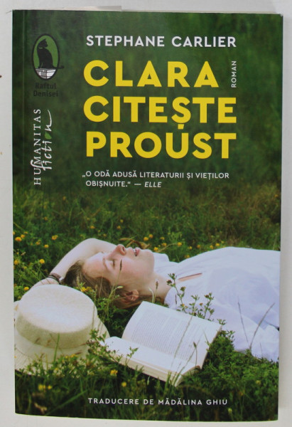 CLARA CITESTE PROUST de STEPHANE CARLIER , roman , 2023