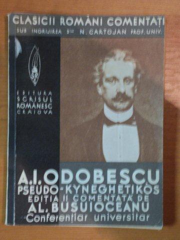 CLASICI ROMANI COMENTATI SUB INGRIJIREA D-LUI N. CARTOJAN , A. I. ODOBESCU