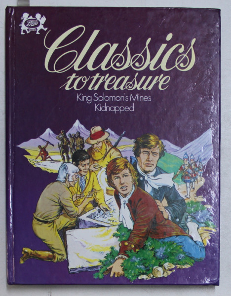 CLASSICS TO TREASURE  - KING SOLOMON  ' S MINES / KIDNAPPED , COLEGAT DE DOUA CARTI *, 1980