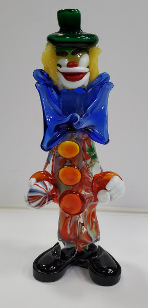 Clovn din sticla de Murano, Secol XX