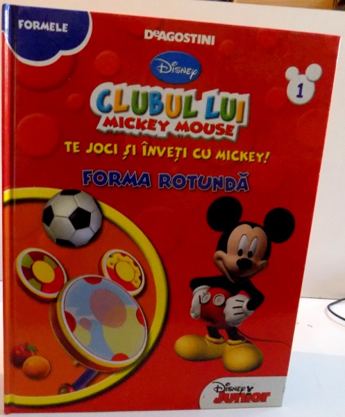 CLUBUL LUI MICKEY MOUSE , TE JOCI SI INVETI CU MICKEY ! FORMA ROTUNDA