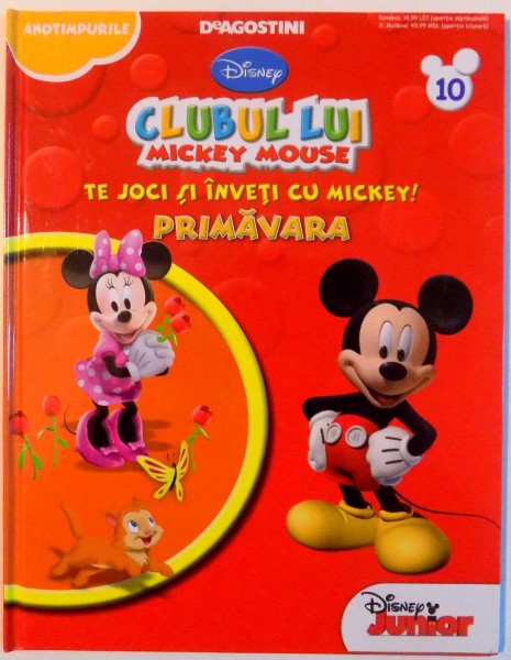 CLUBUL LUI MICKEY MOUSE , TE JOCI SI INVETI CU MICKEY ! PRIMAVARA , 2013