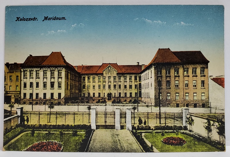 CLUJ , INSTITUTUL CATOLIC MARIANUM , CARTE POSTALA , INCEPUTUL SEC.  XX