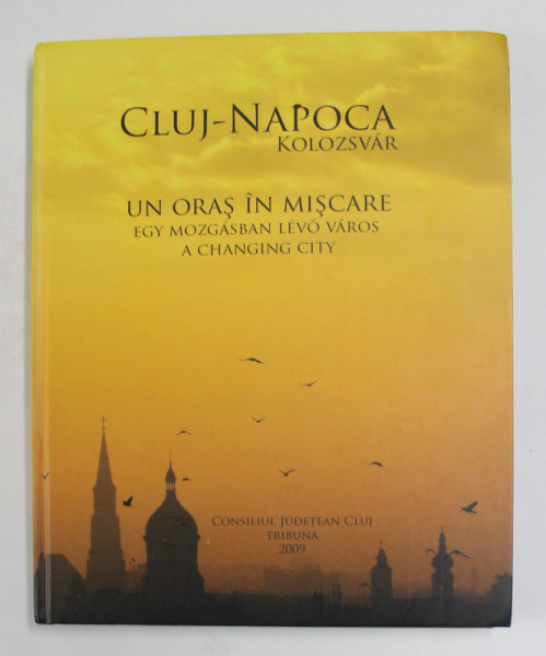 CLUJ - NAPOCA , UN ORAS IN MISCARE , de VASILE MITREA si I. MAXIM DIACONU , 2009