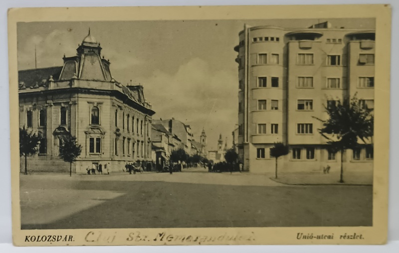 CLUJ , STRADA  MEMORANDUMULUI , CARTE POSTALA , 1948