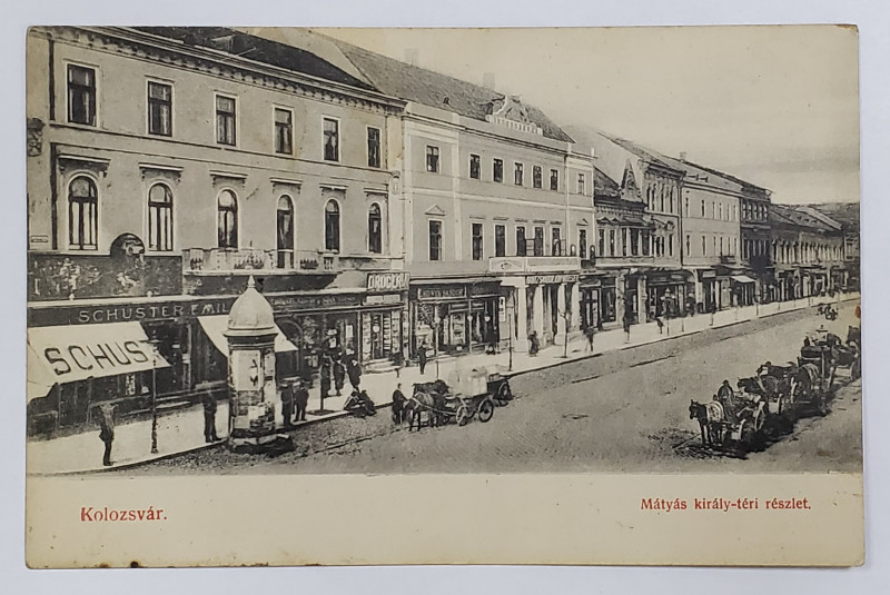 Cluj , vedere din centrul orasului
