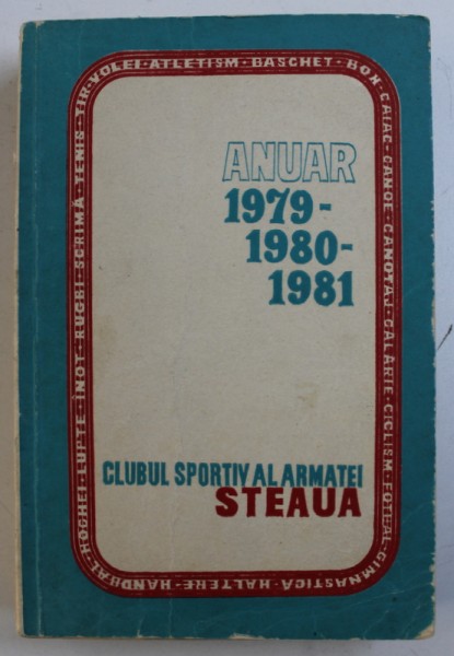 CLUPUL SORTIV AL ARMATEI: STEAUA, ANUAR 1979-1980-1981, 1984