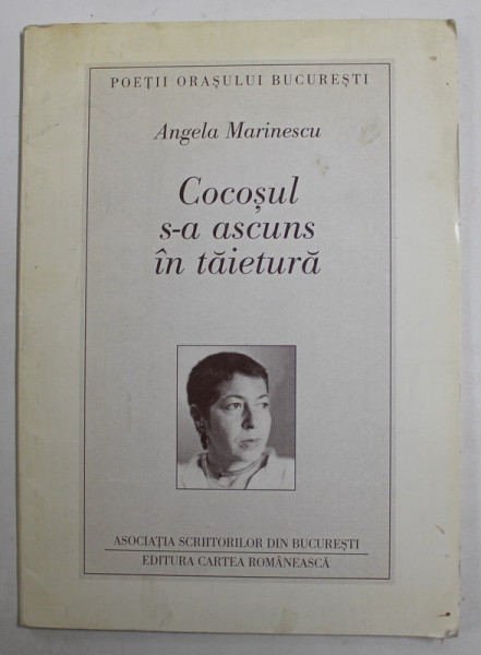 COCOSUL S-A ASCUNS IN TAIETURA , versuri de ANGELA MARINESCU , 1996 , DEDICATIE *