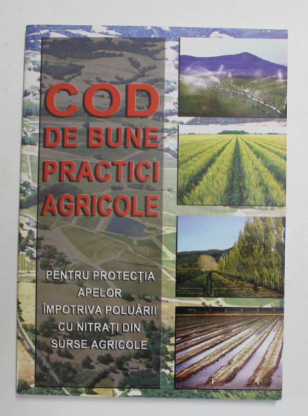 COD DE BUNE PRACTICI AGRICOLE , 2005