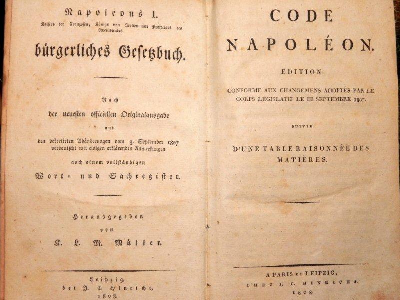 CODE NAPOLEON - 1808