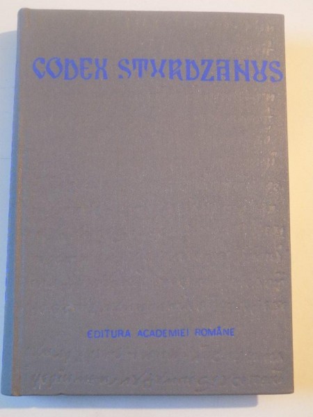 CODEX STURDZANUS de GHEORGHE CHIVU 1993