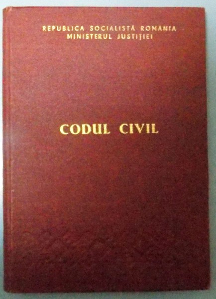 CODUL CIVIL , 1981