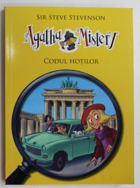 CODUL HOTILOR de SIR STEVE STEVENSON , ilustratii de STEFANO TURCONI, seria ' AGATHA MISTERY ' , 2023