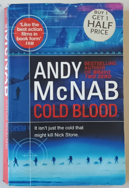COLD BLOOD by ANDY McNAB , 2016