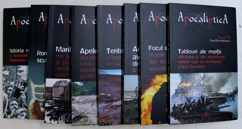 COLECTIA ' APOCALIPTICA ' , coordonator DAN - SILVIU BOERESCU , SET DE 8 VOLUME , 2017 - 2019