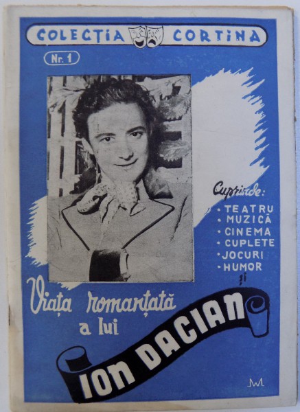 COLECTIA CORTINA NR. 1 ( CONTINE VIATA ROMANTATA A LUI ION DACIAN ) , 1943