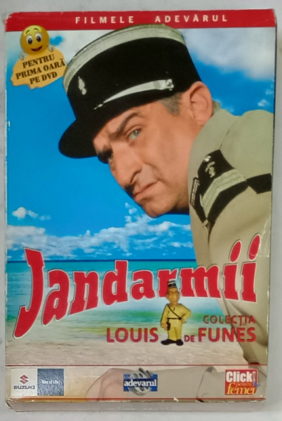 COLECTIA  JANDARMII , LOUIS DE FUNES , SET DE 6 DVD -URI , ANII '90
