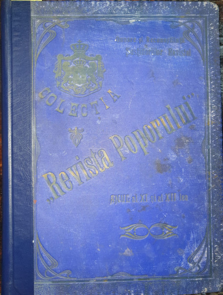 Colectia Revista poporului anul XI-XII,  Bucuresti, 1902-1903