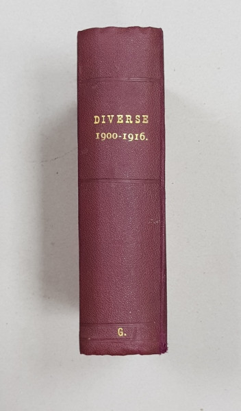 COLEGAT DE 12 CARTI SCRISE DE DIVERSI AUTORI ROMANI , IN PERIOADA 1900 - 1923