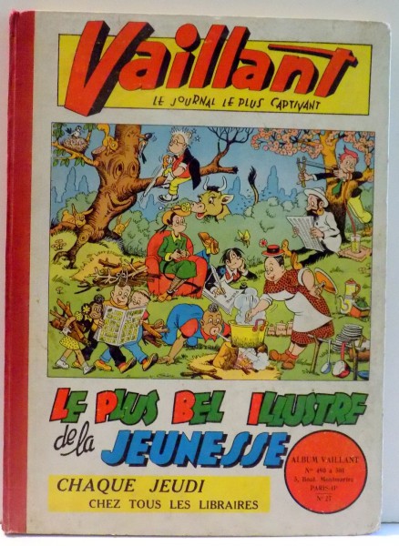 COLIGAT DE BENZI DESENATE , CONTINE 12 NUMERE  , VAILLANT LE JOURNAL LE PLUS CAPTIVANT , LE PLUS BEL ILLUSTRE DE LA JEUNESSE de CHAQUE JEUDI