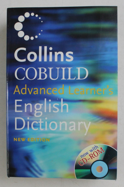 COLLINS COBUILD ADVANCED LEARNER 'S ENGLISH DICTIONARY , NEW EDITION , 2006 , CONTINE CD - ROM *