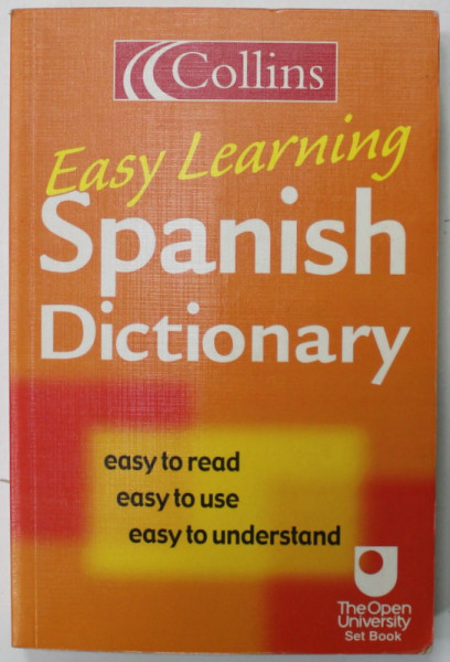 COLLINS EASY LEARNING SPANISH DICTIONARY , 2022