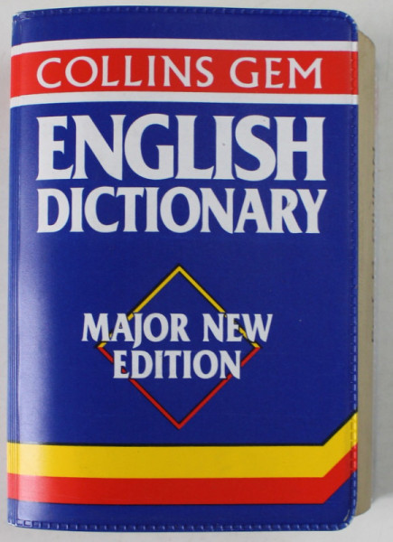 COLLINS GEM , ENGLISH DICTIONARY , MAJOR NEW EDITION , 1994