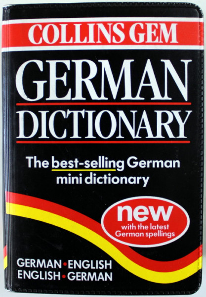 COLLINS GEM GERMAN DICTIONARY , GERMAN - ENGLISH / ENGLISH - GERMAN , 1997