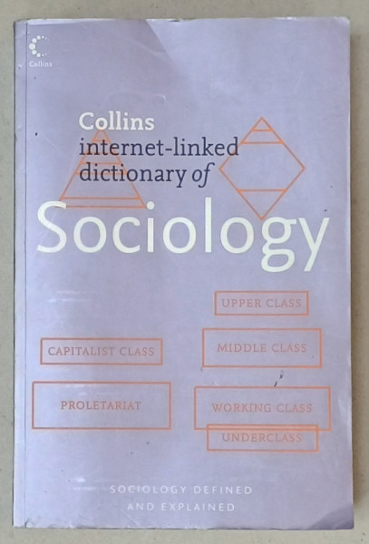 COLLINS INTERNET - LINKED DICTIONARY OF SOCIOLOGY by DAVID JARY and JULIA JARY , 2005